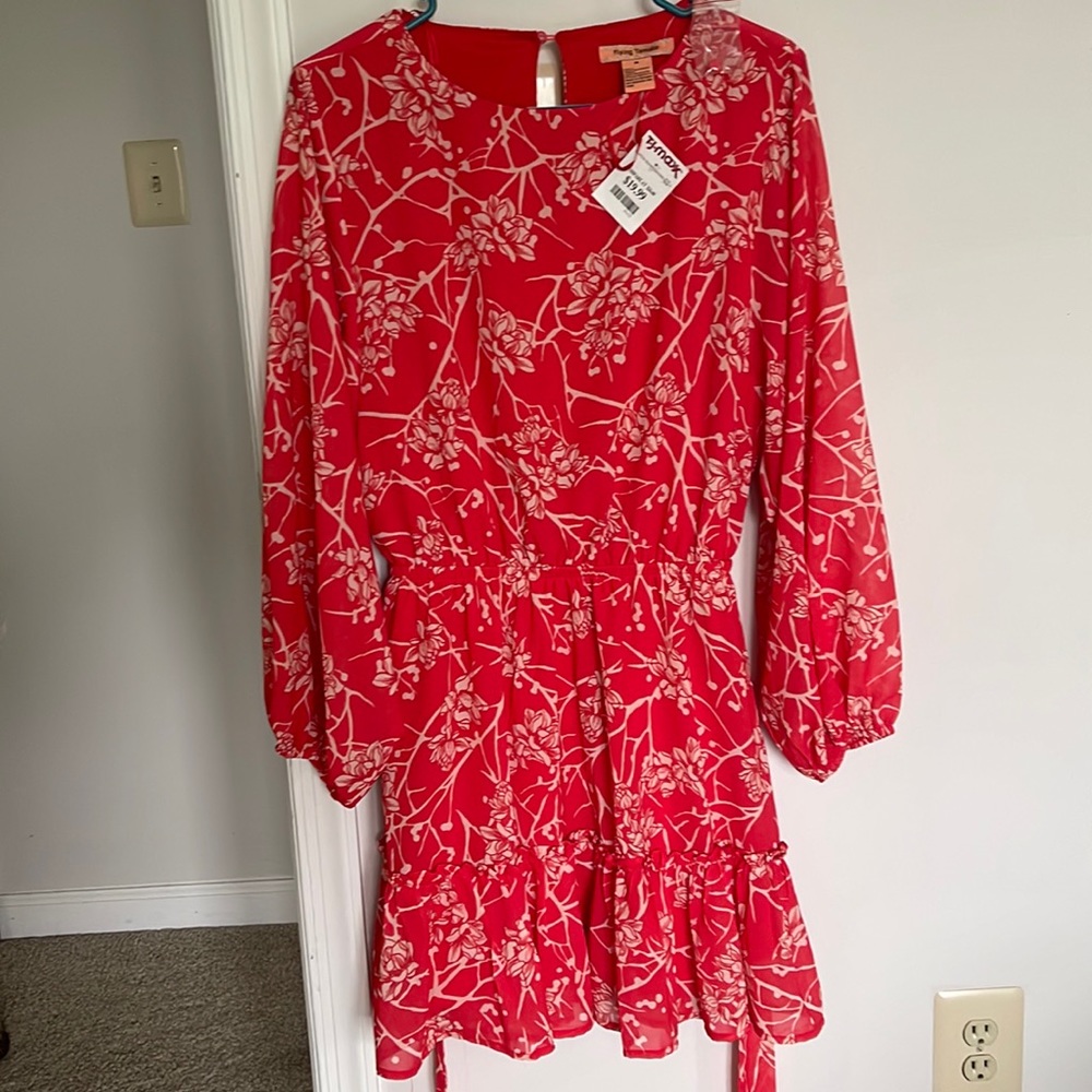 Red dress